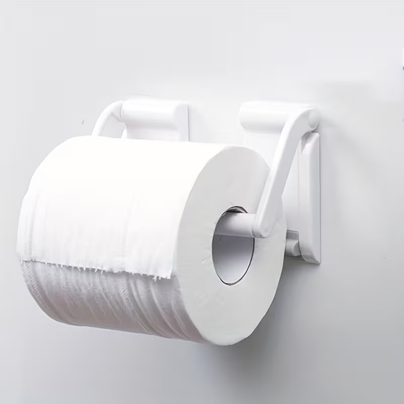 Adjustable magnetic paper towel holder for kitchens – wall-mounted