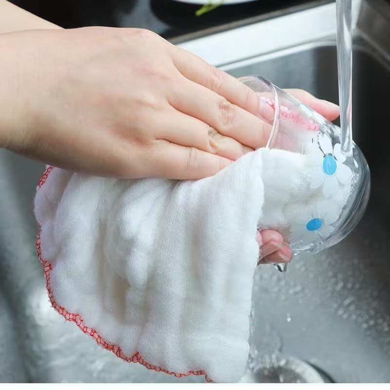 5-pack durable non-stick oil-absorbing kitchen towels
