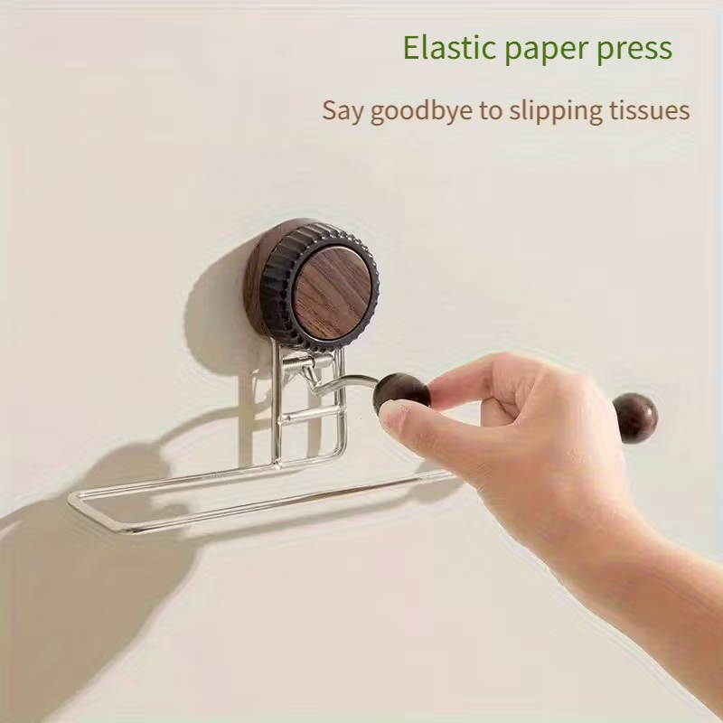 1 suction cup wall-mounted dishcloth and tissue holder