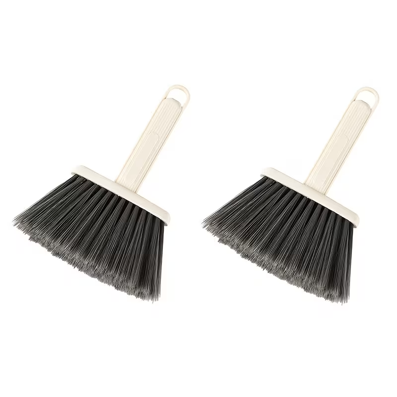 Multi-functional household dust removal and cleaning brush, soft bristle crevice brush