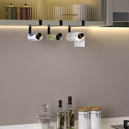 2-Piece Metal Tissue Holder | Hanging, Thickened, Built-in