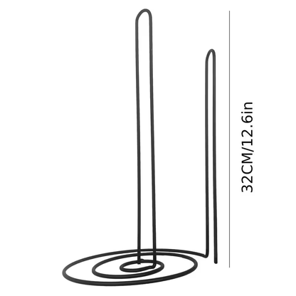 Countertop tissue holder, kitchen and bathroom standing tissue roll holder