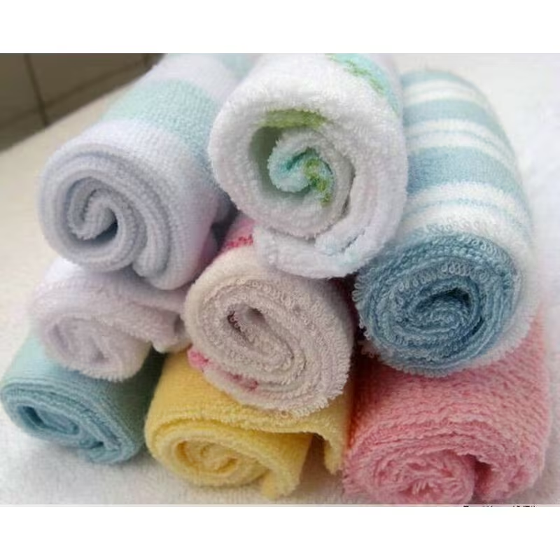 8pcs/16pcs Pack Face Washers Hand Towel Feeding Wipe Wash Cloth