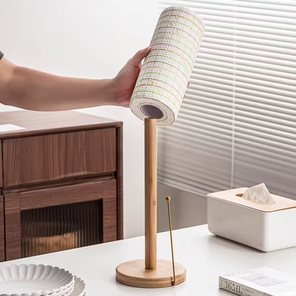 Standing paper towel holder / kitchen paper towel holder / dishcloth holder