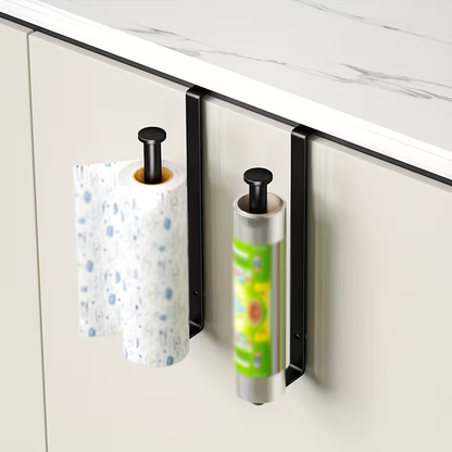 2-Piece Metal Tissue Holder | Hanging, Thickened, Built-in