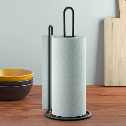 Countertop tissue holder, kitchen and bathroom standing tissue roll holder
