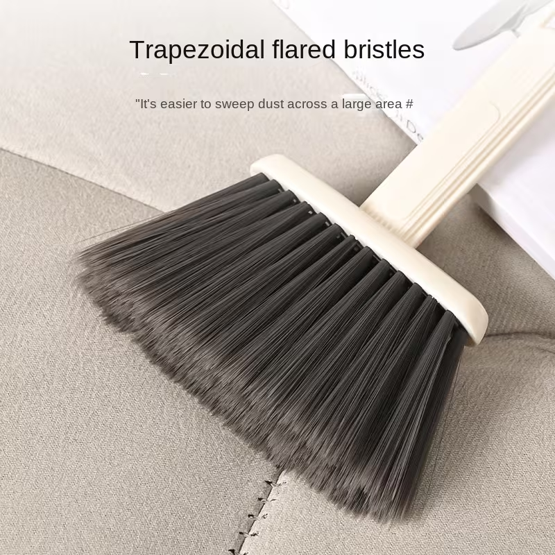 Multi-functional household dust removal and cleaning brush, soft bristle crevice brush