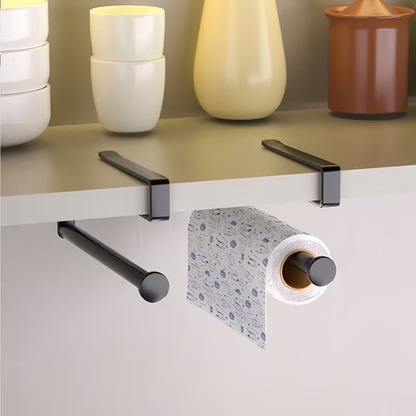2-Piece Metal Tissue Holder | Hanging, Thickened, Built-in