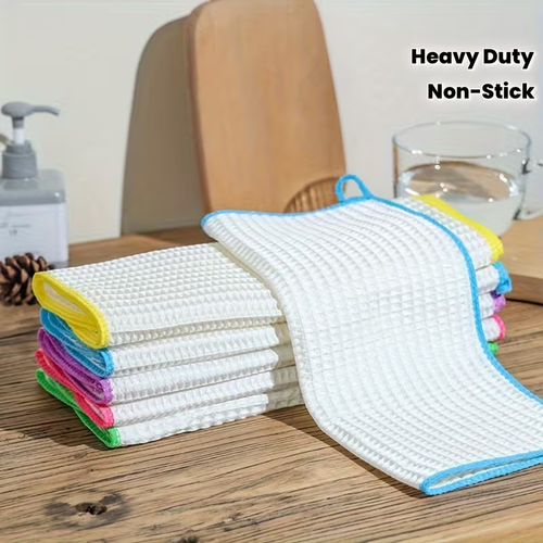 4-pack of extra-thick bamboo fiber kitchen towels - super absorbent