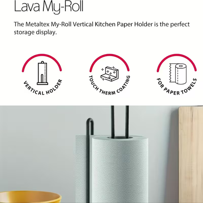 Countertop tissue holder, kitchen and bathroom standing tissue roll holder