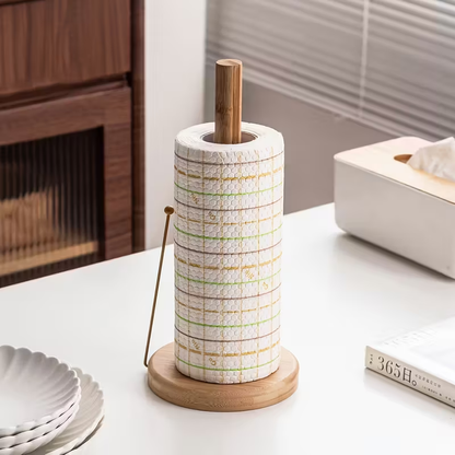 Standing paper towel holder / kitchen paper towel holder / dishcloth holder