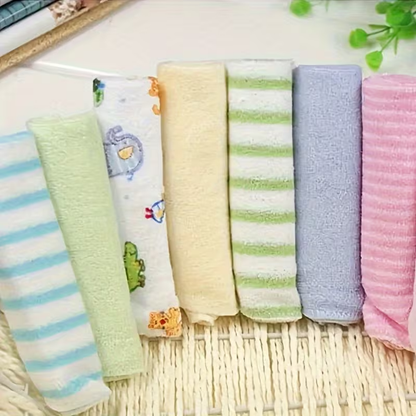8pcs/16pcs Pack Face Washers Hand Towel Feeding Wipe Wash Cloth