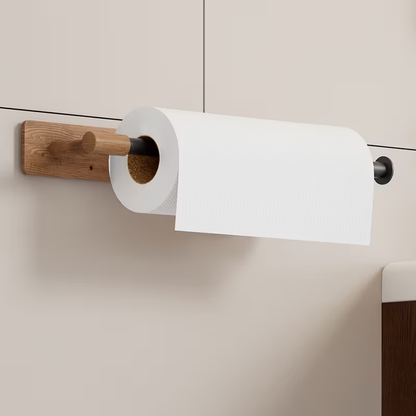 1 tissue and towel rack | Wall-mounted plastic and iron storage rack
