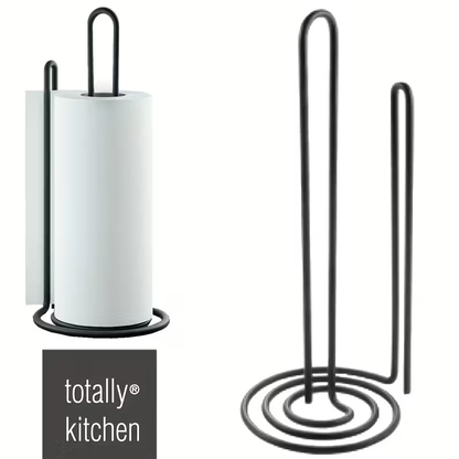 Countertop tissue holder, kitchen and bathroom standing tissue roll holder