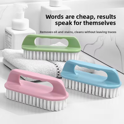 3-Pack Multi-Functional Household Brushes | Plastic Laundry Brush and Face Brush