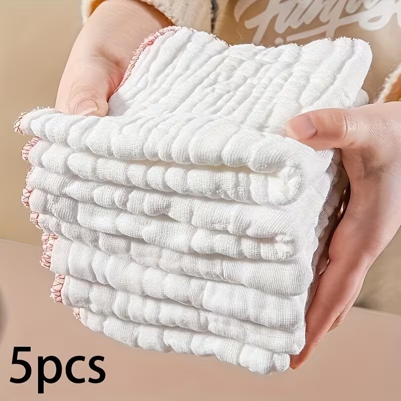 5-pack durable non-stick oil-absorbing kitchen towels