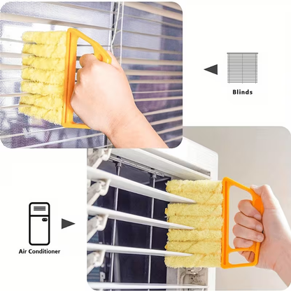 1 Washable Window Cleaning Brush - Made of Microfiber
