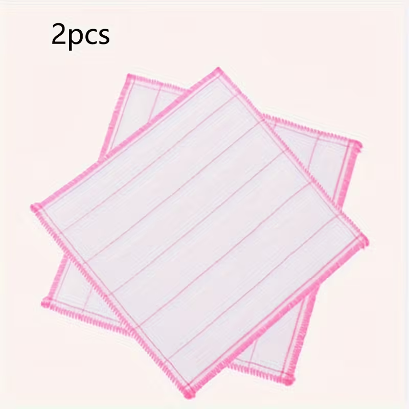 Extra absorbent, thickened dishcloth - reusable, suitable for both wet and dry use.