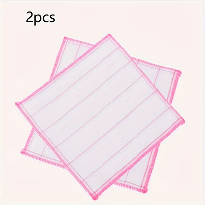 Extra absorbent, thickened dishcloth - reusable, suitable for both wet and dry use.