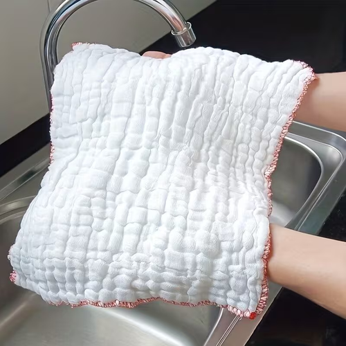 5-pack durable non-stick oil-absorbing kitchen towels