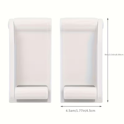 Adjustable magnetic paper towel holder for kitchens – wall-mounted