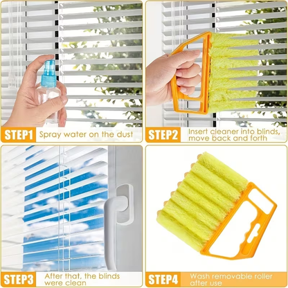 1 Washable Window Cleaning Brush - Made of Microfiber