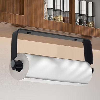 No-drill kitchen and bathroom storage rack, strong adhesive tissue holder
