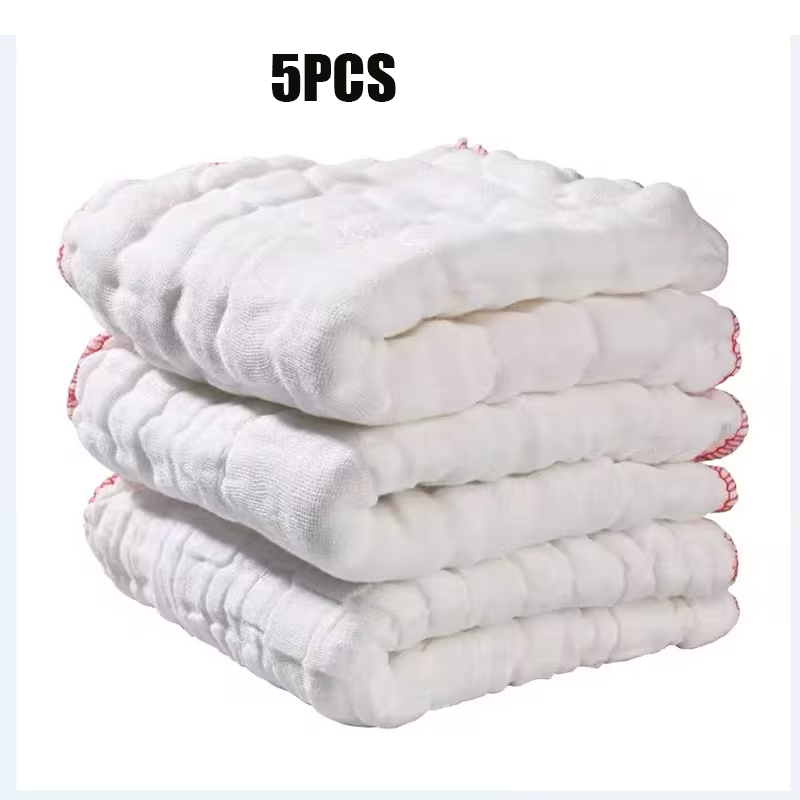 5-pack durable non-stick oil-absorbing kitchen towels