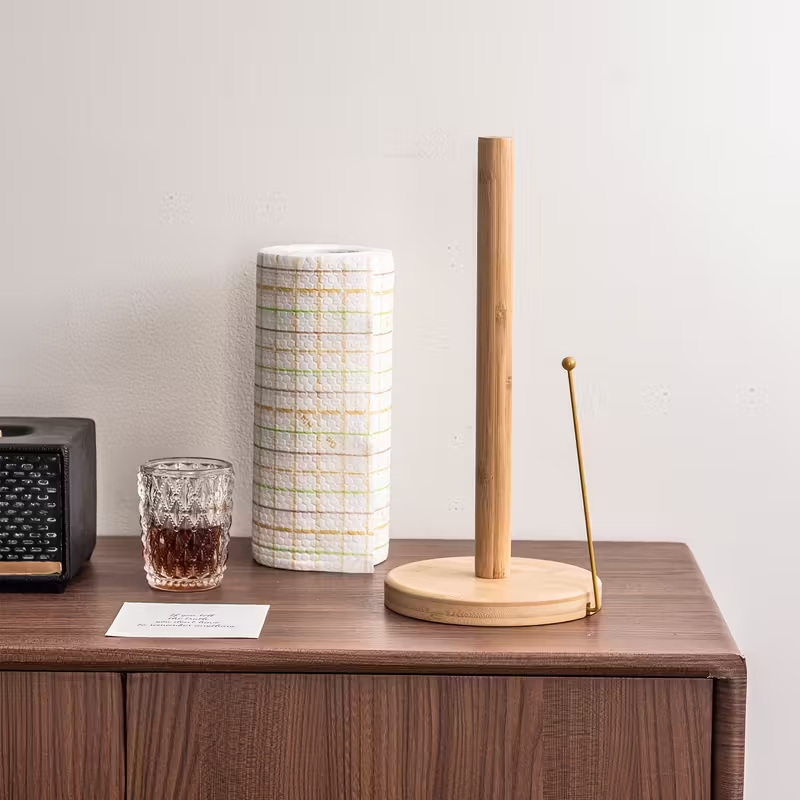 Standing paper towel holder / kitchen paper towel holder / dishcloth holder