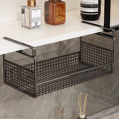 1 Wall-Mounted Iron Tissue Holder | Kitchen and Bathroom Hanging Tissue Storage Rack