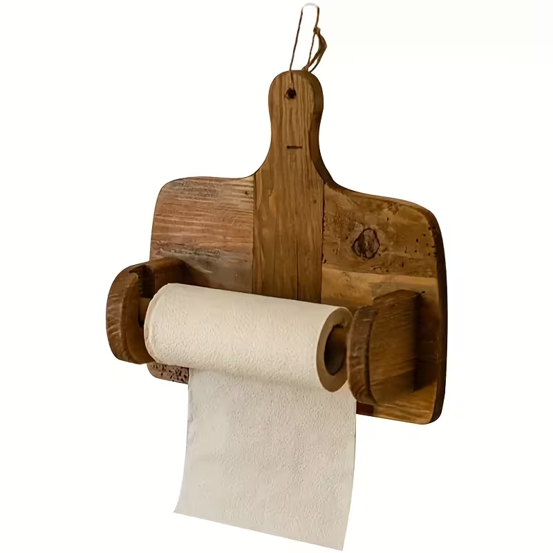 Creative decorative toilet paper holder, kitchen paper towel holder