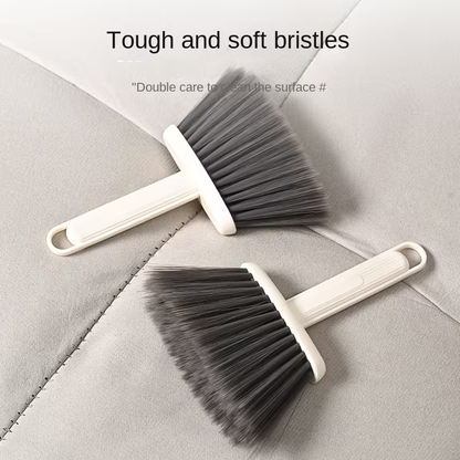 Multi-functional household dust removal and cleaning brush, soft bristle crevice brush