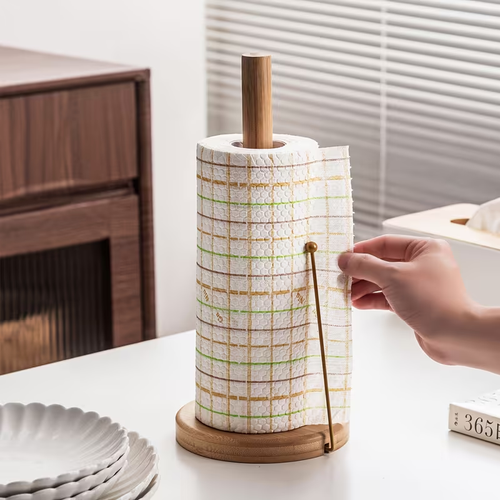 Standing paper towel holder / kitchen paper towel holder / dishcloth holder