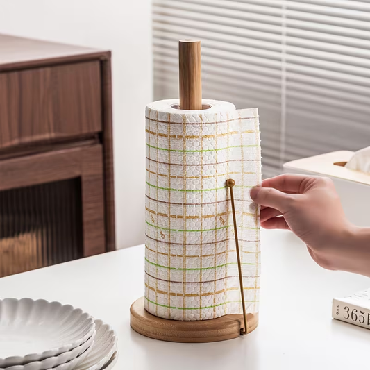 Standing paper towel holder / kitchen paper towel holder / dishcloth holder