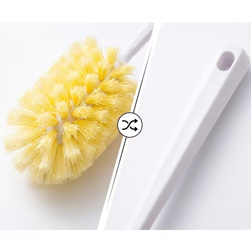 Long-handled bottle brush cleaner | High-density soft bristle cup brush